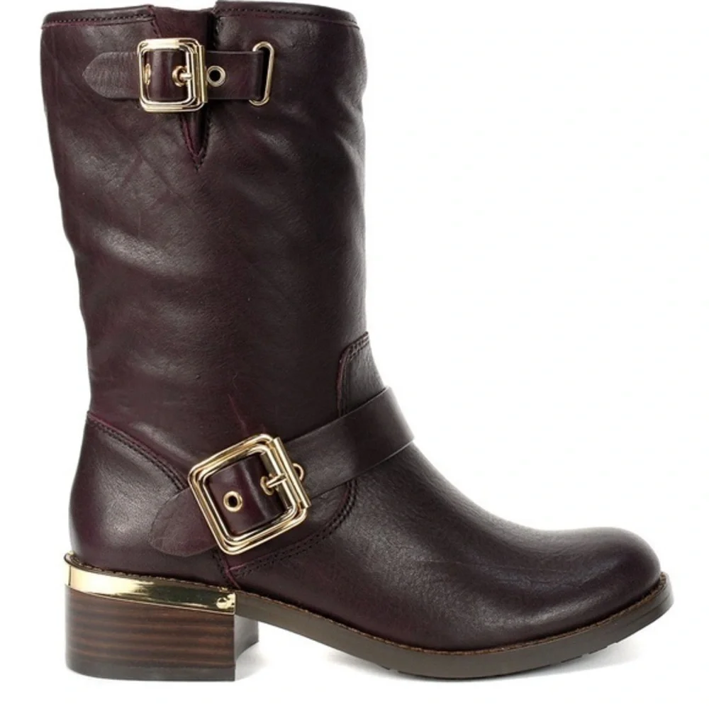 Vince Camuto womens Windy boots, Dark Wood, 5.5 US‎